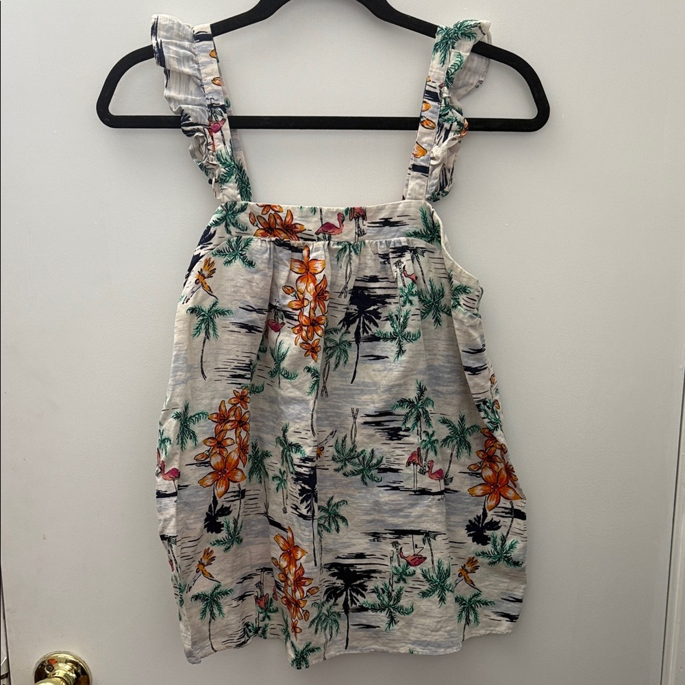 Old Navy Tropical Sleeveless Top
